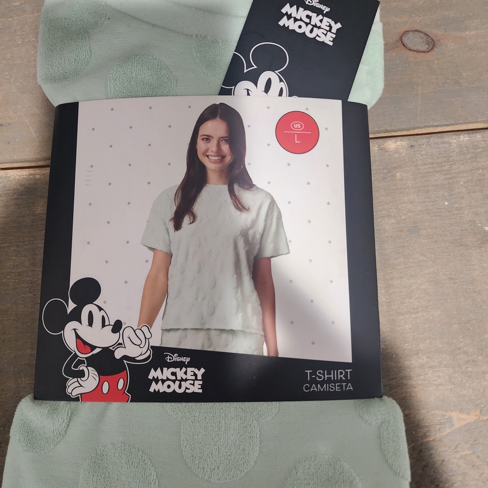 Disney Mickey Mouse Green T-Shirt
